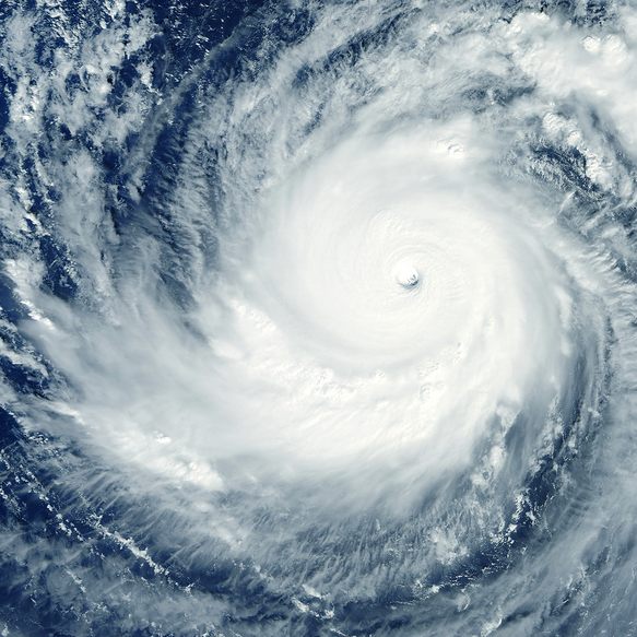 hurricane from space